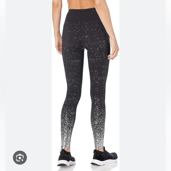 NWT True Religion Black Ombré Glitter Leggings *XS - Picture 5 of 5